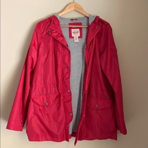 Fuchsia Pink Windbreaker